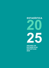 Portada del Anuario de Estadísticas Deportivas 2025