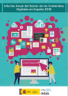 Portada d'Informe anual del sector dels Continguts Digitals a Espanya (Edició 2018)