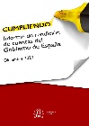 Portada de Complint. Informe Rendició Comptes. Govern d'Espanya. Desembre 2020