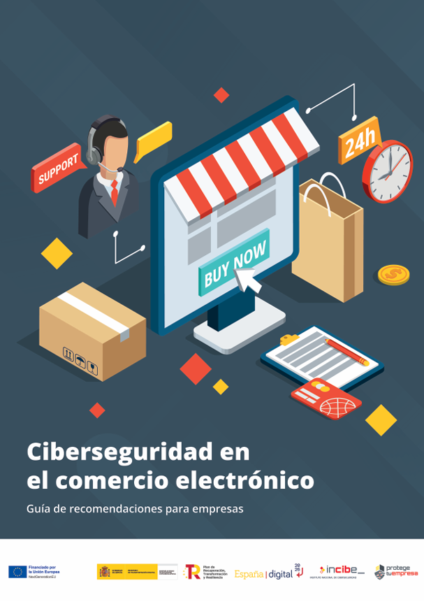 Portada de Ciberseguretat en el comerç electrònic
