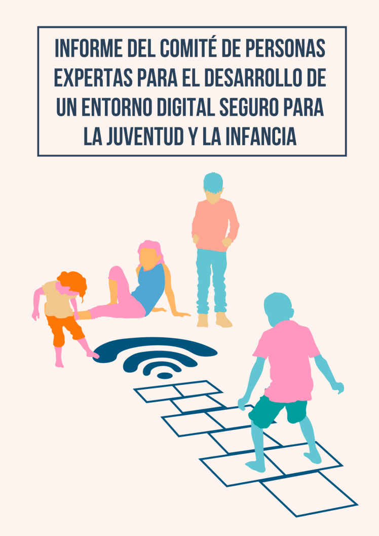 Portada de l'Informe del comité de persones expertes per al desenvolupament d'un entorn digital assegurança.