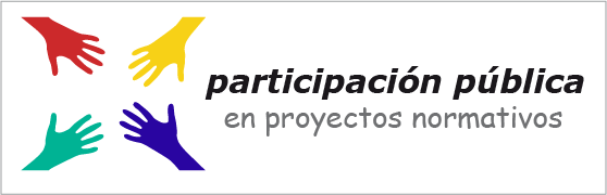 Logo de Participació pública en projectes normatius